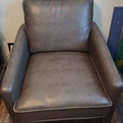 Leather Swivel Chair
