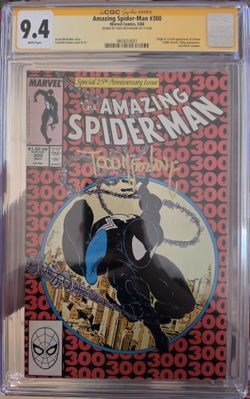 ASM 300 Signed By Todd McFarlane CGC 9.4