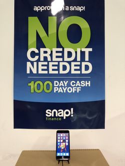 Apple IPhone 8 Plus black 256gb AT&T only we also finance with SNAP FINANCE