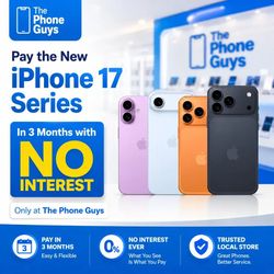 BACK IN STOCK! iPhone 17 Pro Max 6.9" (Unlocked) 256GB Silver Brand New - 1 year apple warranty included!