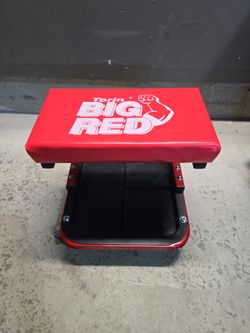 Torin BIG RED Rolling Mechanic Creeper Seat with Tool Tray (TR6300)