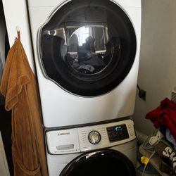 Moving Out SALE. W/D Stackable, Samsung 