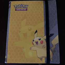2014 Ultra Pro Pikachu Pokémon Card Binder (with 114 Pokémon Cards)