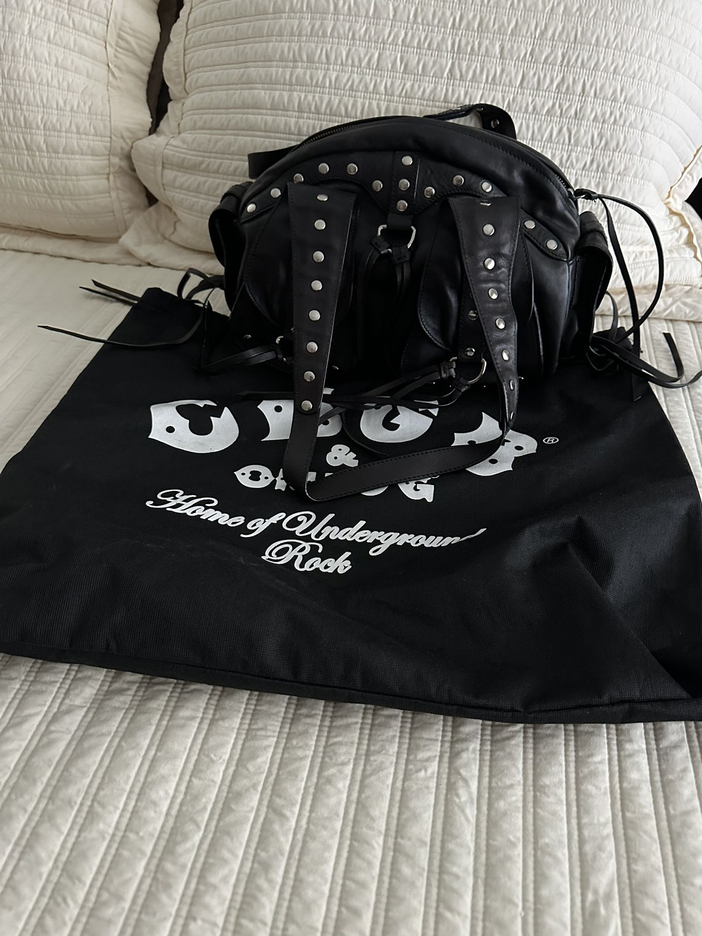 Black Leather Bag
