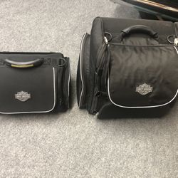 Harley Davidson Set Of Traveling Bags
