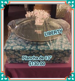 Plancha redonda de 13”