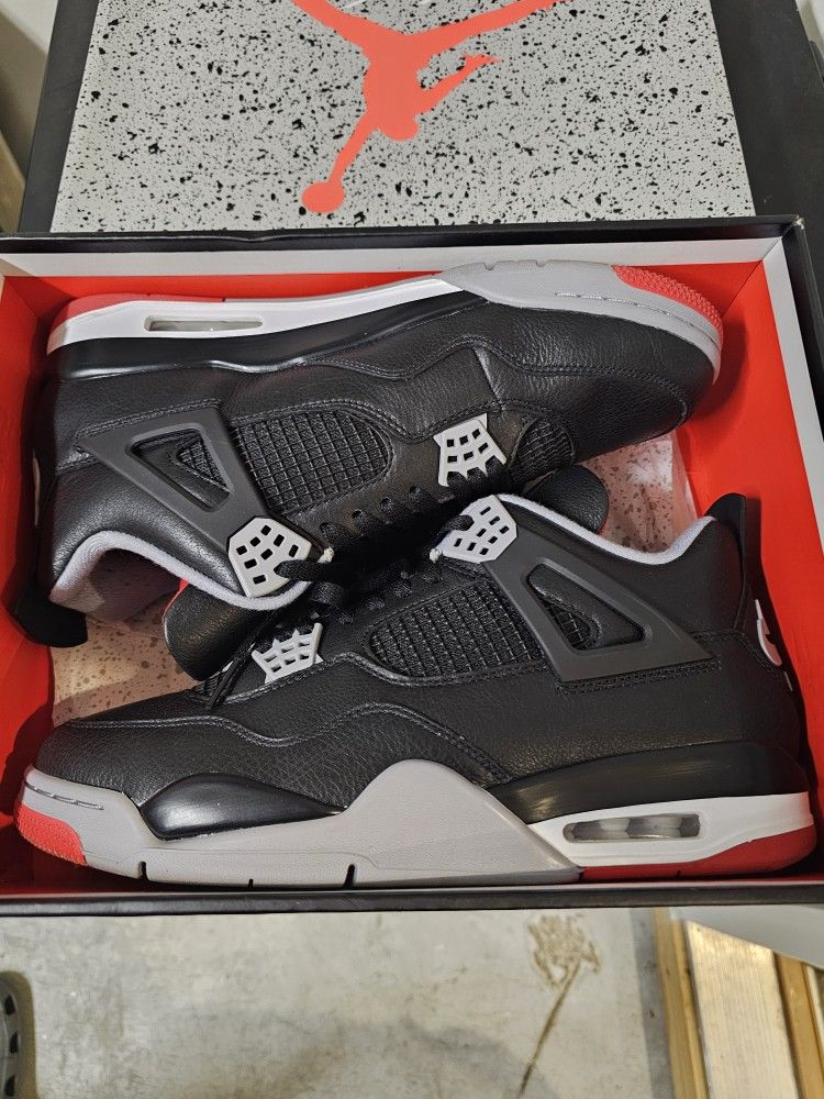 Jordan Retro 4 Bred Reimagined Size 12