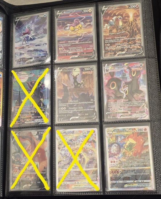 Pokemon CARDS BELOW TCG