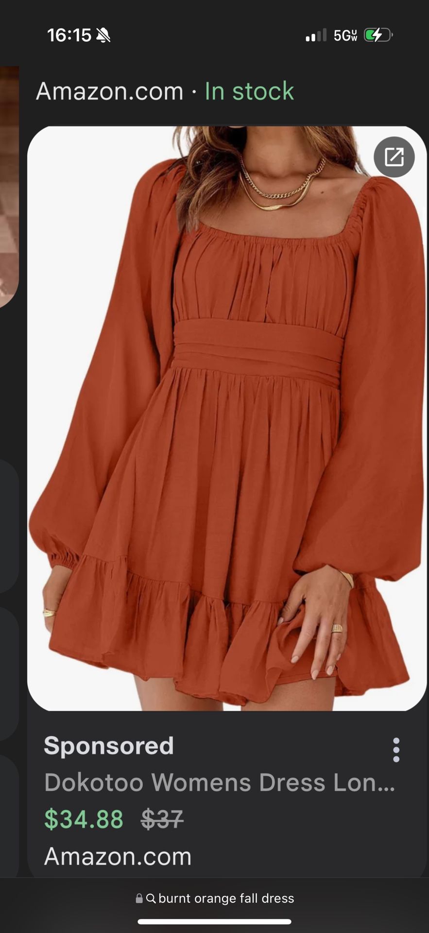fall dress