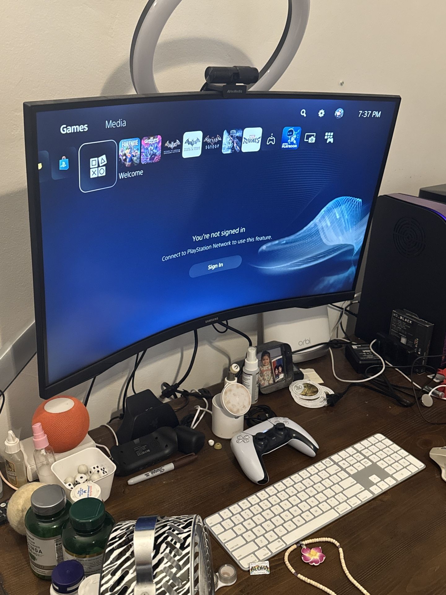 SAMSUNG 32” Odyssey G5 Gaming Monitor