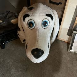 Dalmatian  Mascot Head