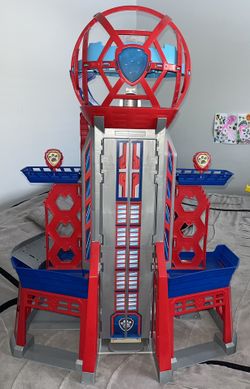 PAW Patrol The Movie Ultimate City Transforming Lookout Tower - EXCELLENT CONDITION