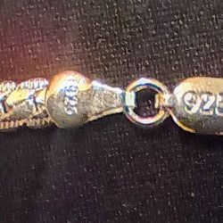Elegant 925 Sterling Silver Bracelet 7"