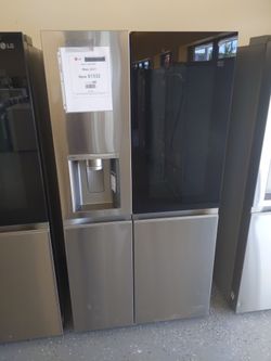 27 cu. ft. Side-by-Side InstaView Refrigerator