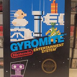 NES NINTENDO GYROMITE CIB