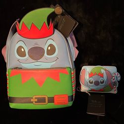DISNEY Loungefly STITCH ELF BUNDLE (Price Is Firm)