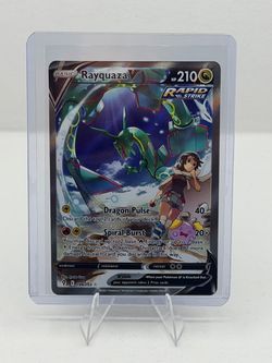 🔥 Rayquaza V Alt Art – Evolving Skies #194/203 🔥