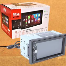Boss 6.2" Touchscreen Stereo Bluetooth USB Apple Carplay USB Mp3 Aux Am Fm Radio 320 Watts BE62CP 🚨 Payment Options Available 🚨 