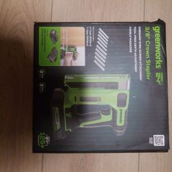 Greenworks 3/8" Crown Stapler