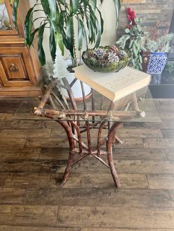 Vintage Rattan Table  - Good Condition