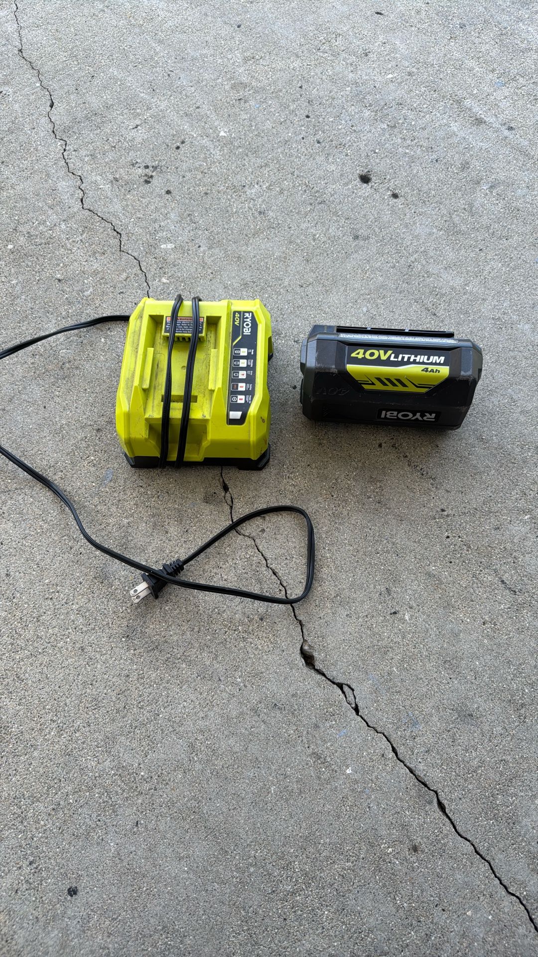 Ryobi Battery & Charger