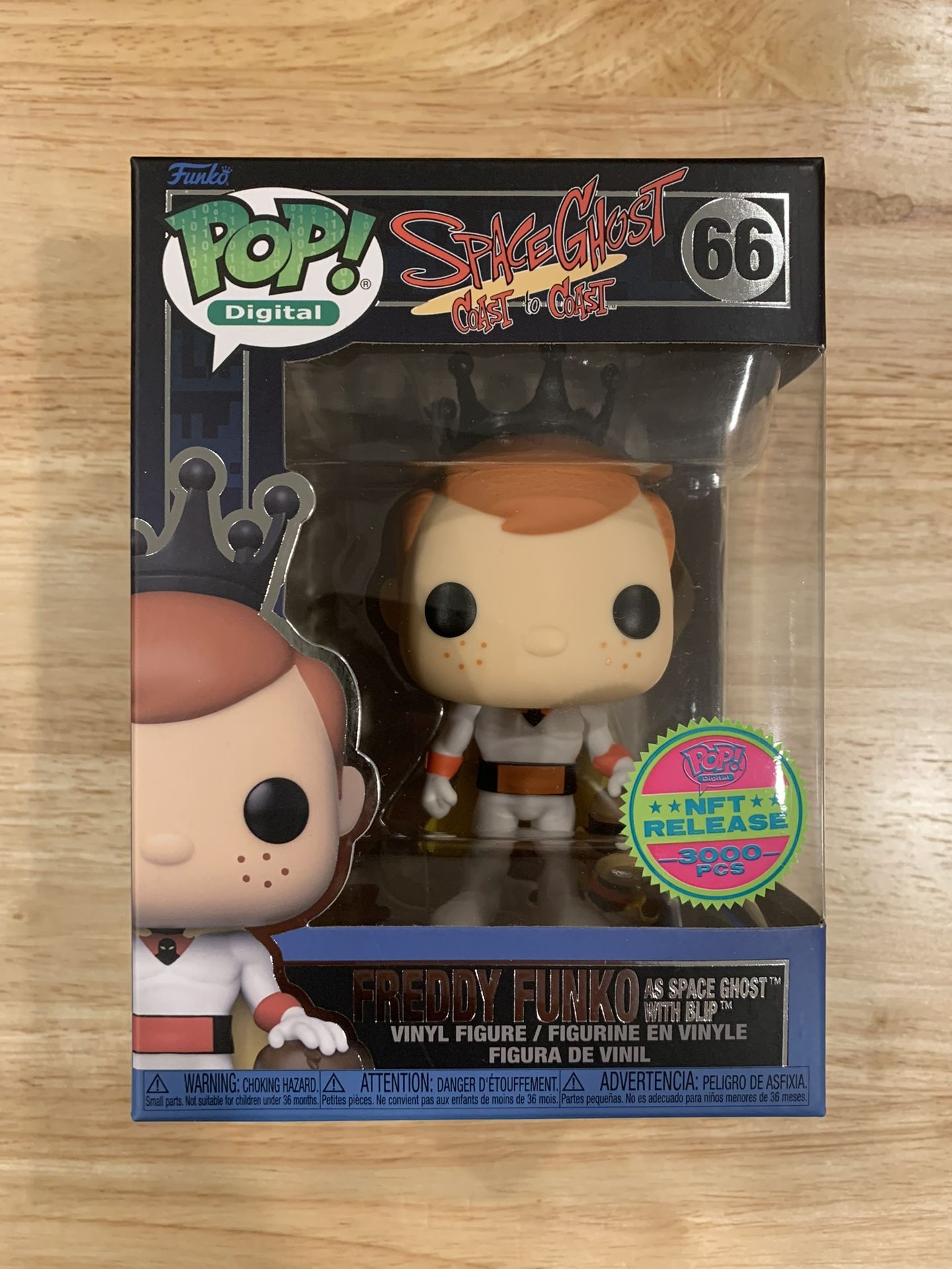 Funko Pop! Space Ghost Coast to Coast - 66 - Freddy Funko as Space Ghost with Blip