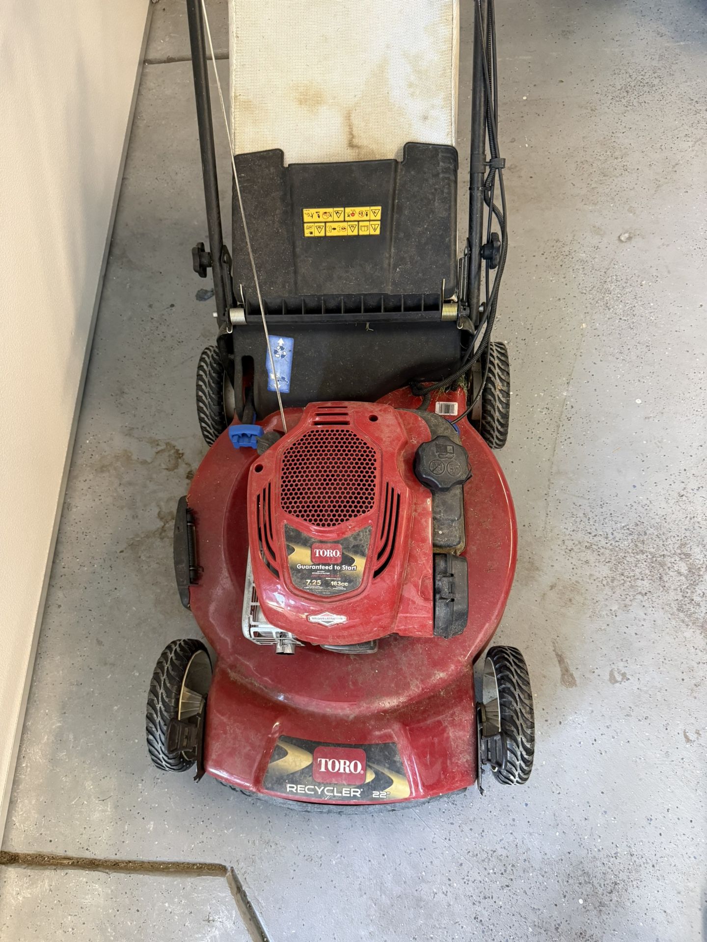 Self-Propelled Toro Mower