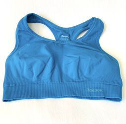 Reebok sports bra teal sz S movement proficient