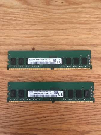 8 GB DDR4 2133 (2x4 GB)