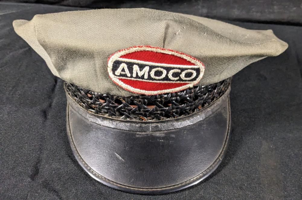VINTAGE AMOCO GAS STATION CAP