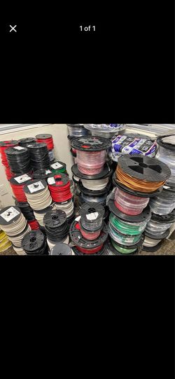 THHN THWN-2 Copper Wire #6 #8 #10 #12 #14 – Multiple Colors Available