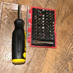 Master Tradesman Screw Driver With Screw Set (60 Cnt)