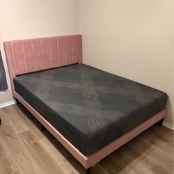 Queen Size Bed and Mattress