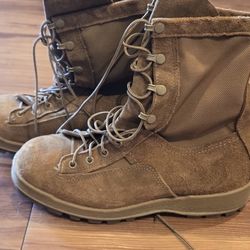 McRae Military Combat Boots Vibram Sole Size 8.5 Wide