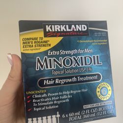 Minoxidil For Men Regrown Hair 6 Months Supply 