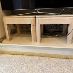 Solid Wood End Tables