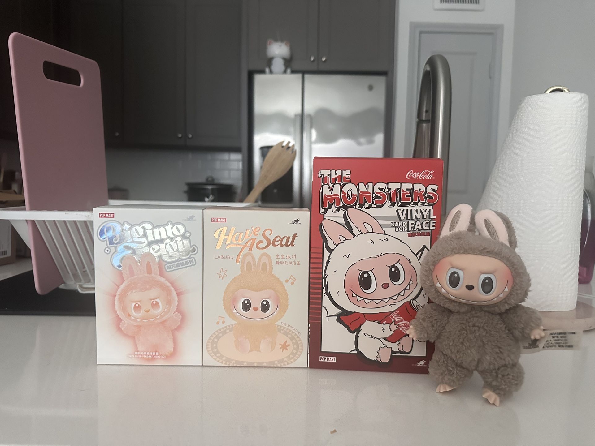 Labubu - macaron - Have A Seat - Big Into Energy - Coca Cola