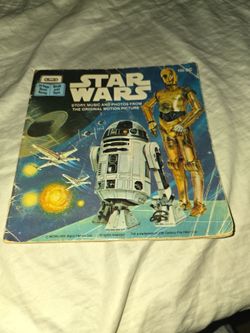 vintage 1979 Star Wars read-along booklet alone