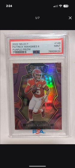 PSA MINT 9 MAHOMES CARD