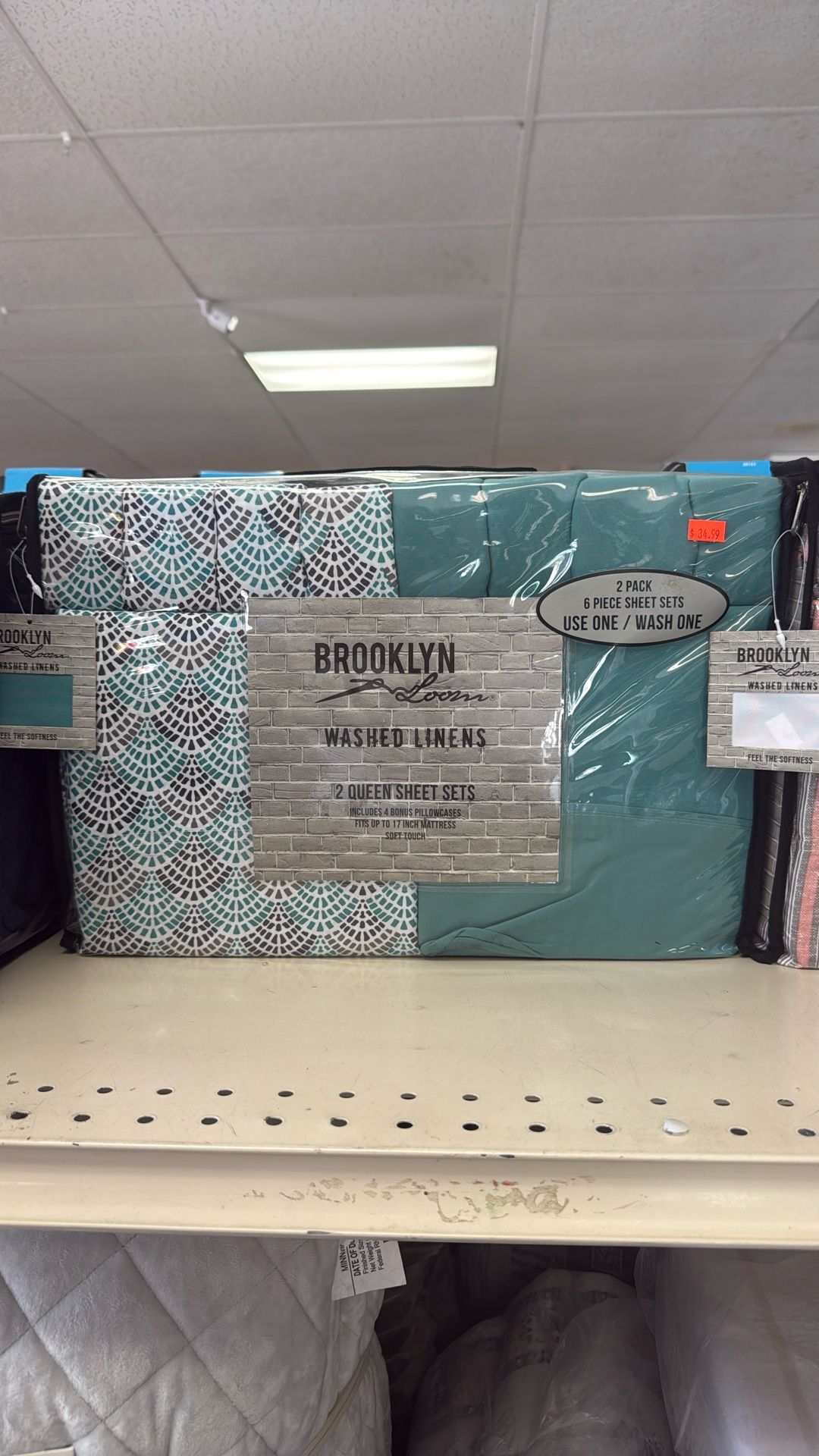 Brooklyn Looms Washed Linens Queen