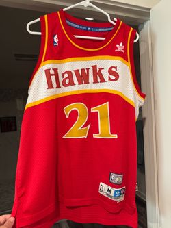 Adidas Hardwood Classic Dominque Wilkins Atlanta Hawks Jersey