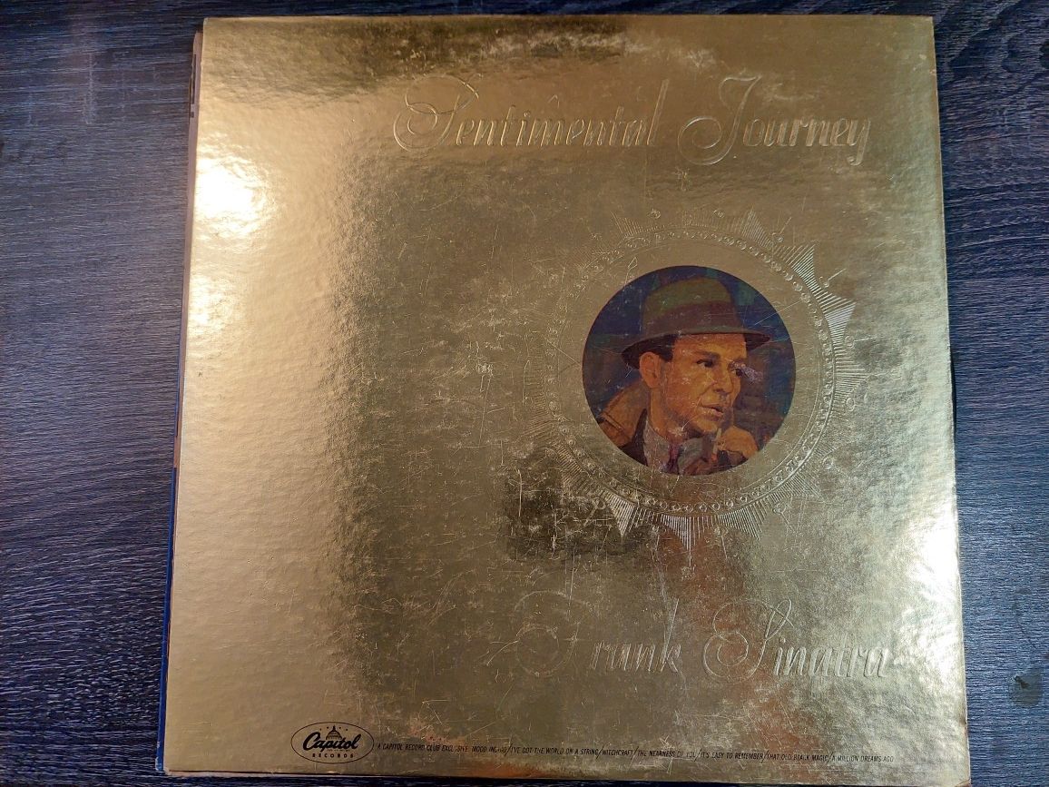 Vinyl Record LP Album Frank Sinatra Sentimental Journey