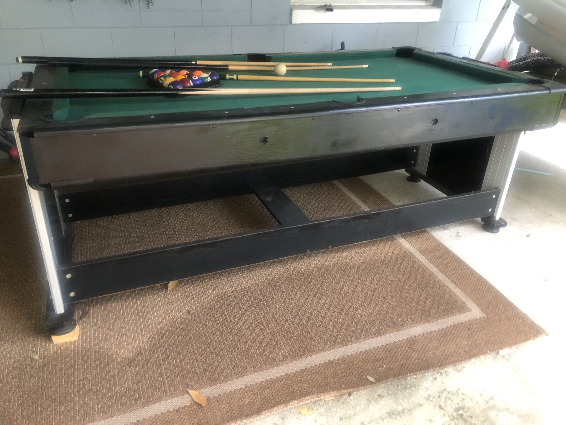 Pool Table and Hockey