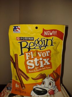 Purina Beggin' Flavor Stix Dog Treats 8oz