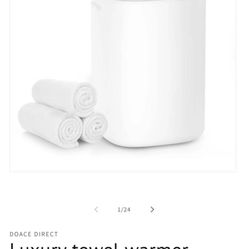 Luxury towel warmer bucket