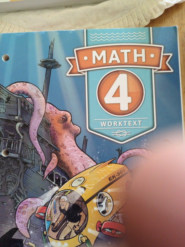 BJU Math 4 Student text & TE