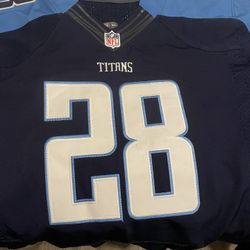 Nike Tennessee Titans Chris Johnson Jersey Xl Size 48