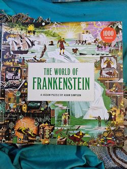 World of Frankenstein 1000 Piece Puzzle