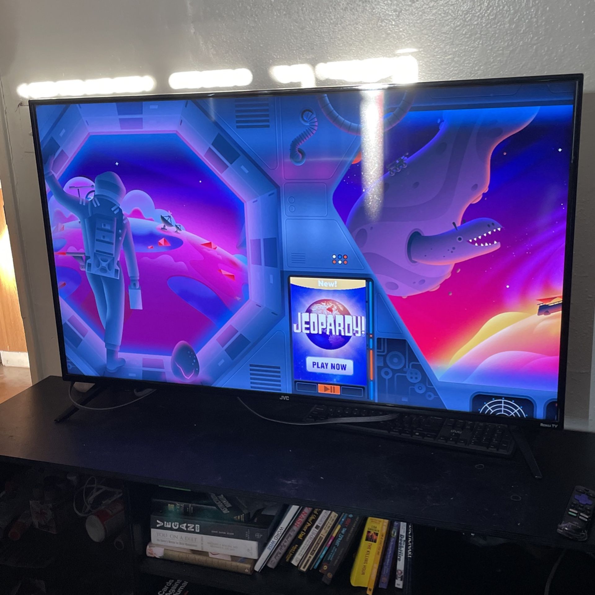 JVC 50" Class 4K UHD 2160p Roku Smart TV