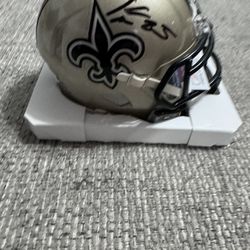 Kendre Miller Signed Autograph Mini Helmet - JSA COA - New Orleans Saints